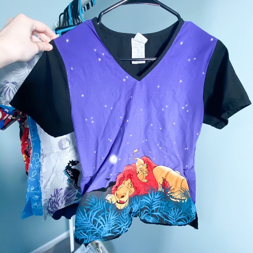 Disney’s The Lion King Scrub Top